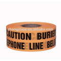 Factory supply underground pe telephone line warning tape